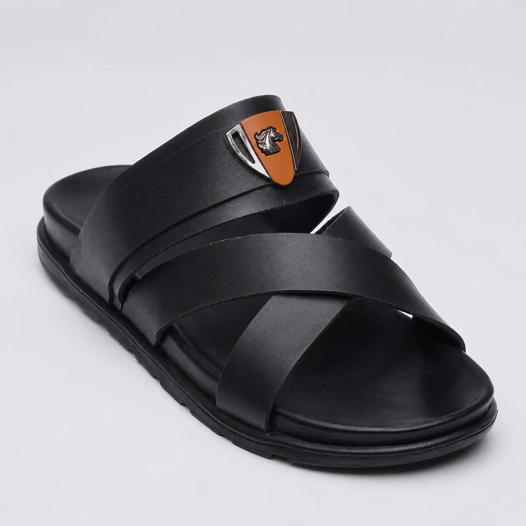 Obsidian Cross-Strap Slides