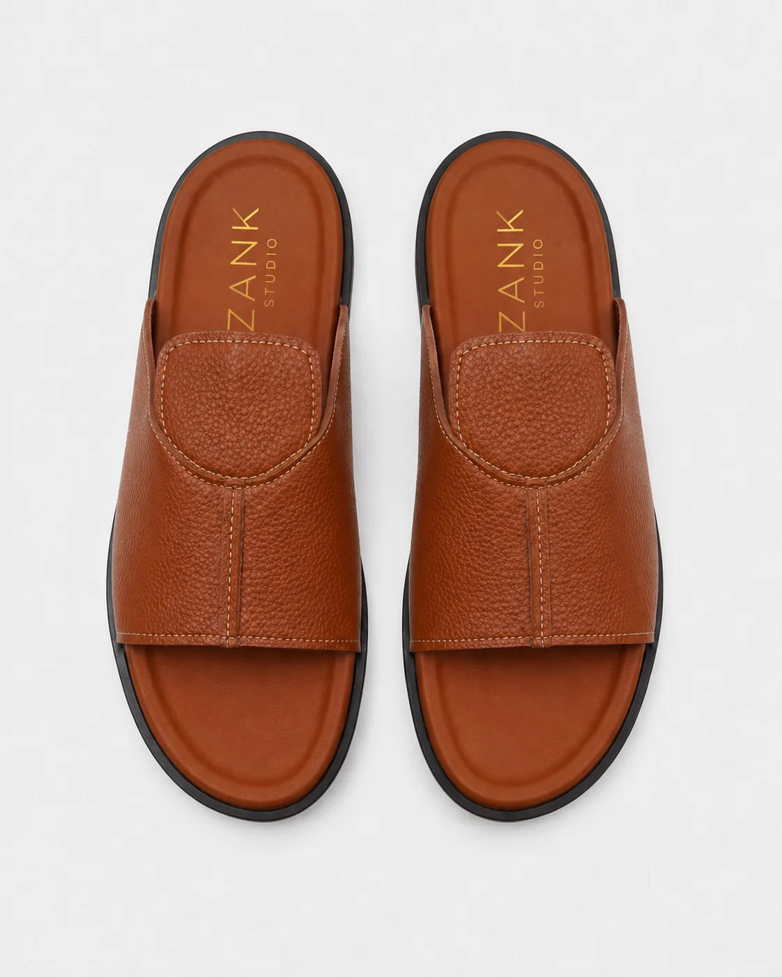 ZANK Milan Leather Slides