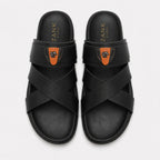 Obsidian Cross-Strap Slides